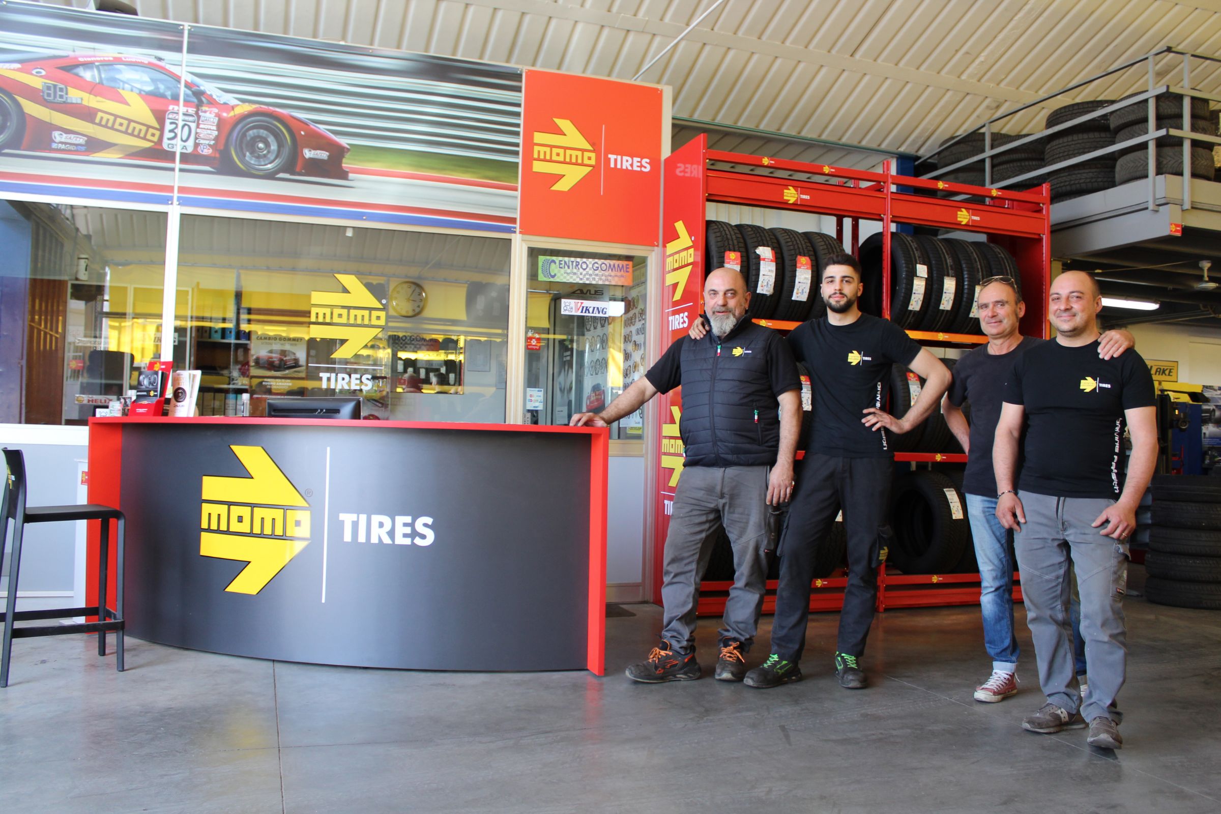 Centro Gomme, nuovo MOMO Team a Quarrata (PT)