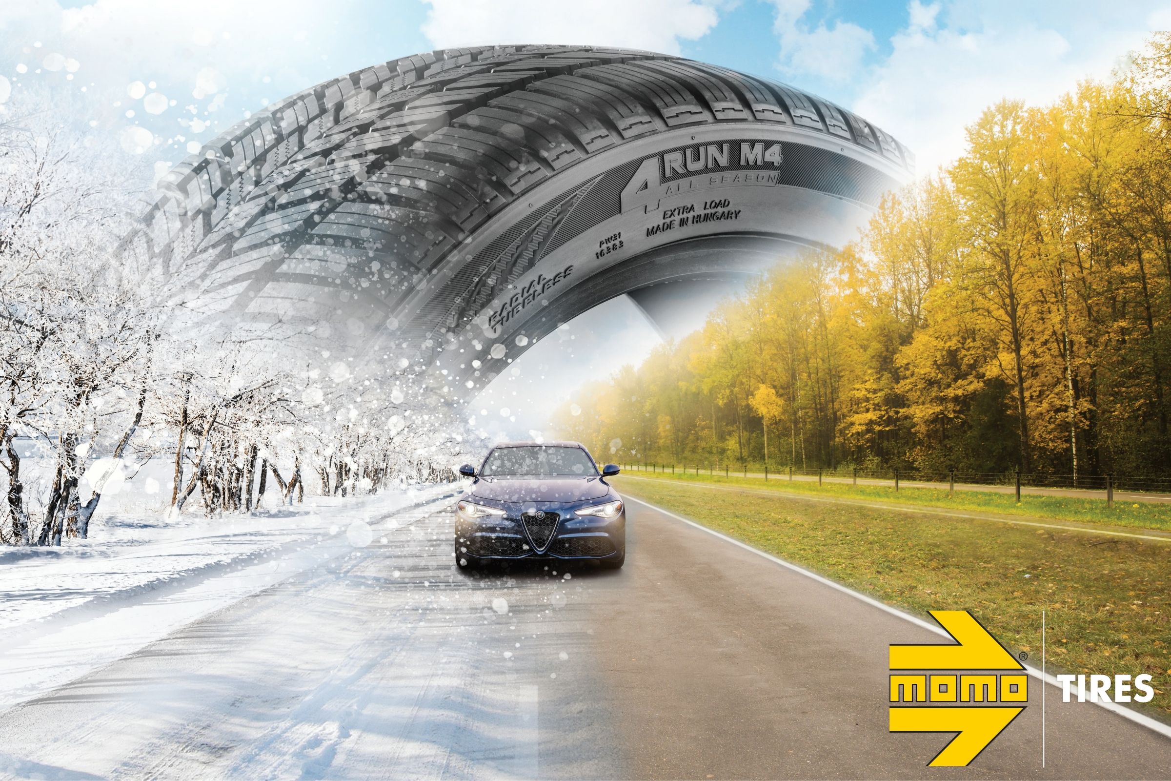 M4 - 4RUN | Il 4 Stagioni MOMO Tires disponibile in nuove misure